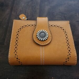 SENDEFN Bifold Card Holder Wallet Genuine Leather with 16 Card Slots